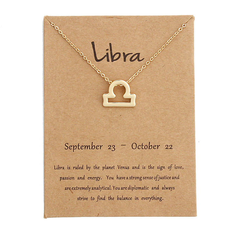 Zodiac Constellation Necklace