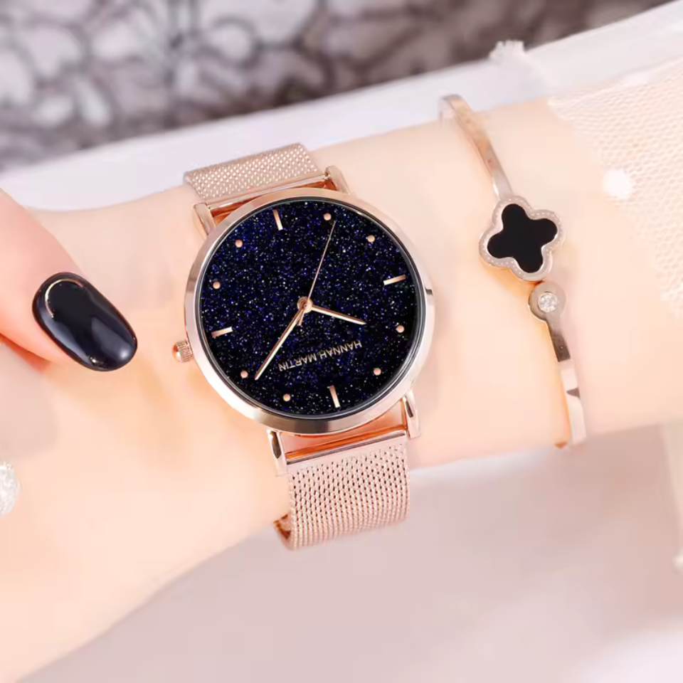 Elsopia™ Star – side angle view | Luxury Women's Watch