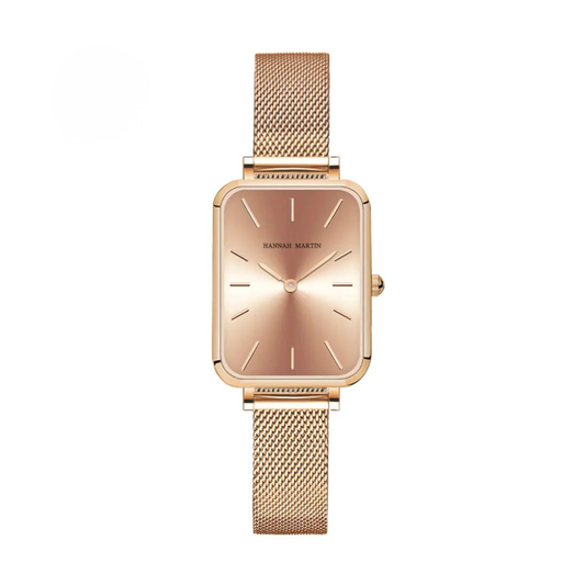 Elsopia™ Solène – rose gold front view | Luxury Women's Watch