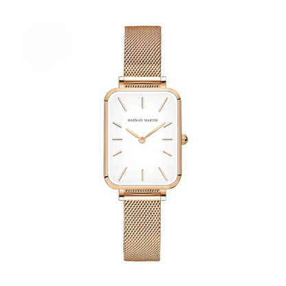 Elsopia™ Solène – black face detail | Luxury Women's Watch