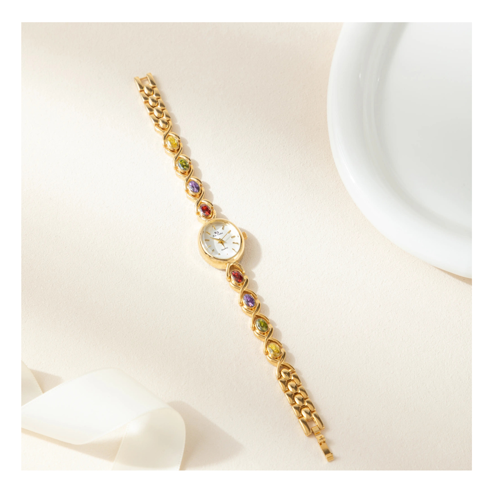 Elsopia™ Alma – dial detail close-up | Luxury Women's Watch