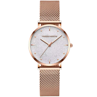 Elsopia™ Star – dial and case close-up | Luxury Women's Watch