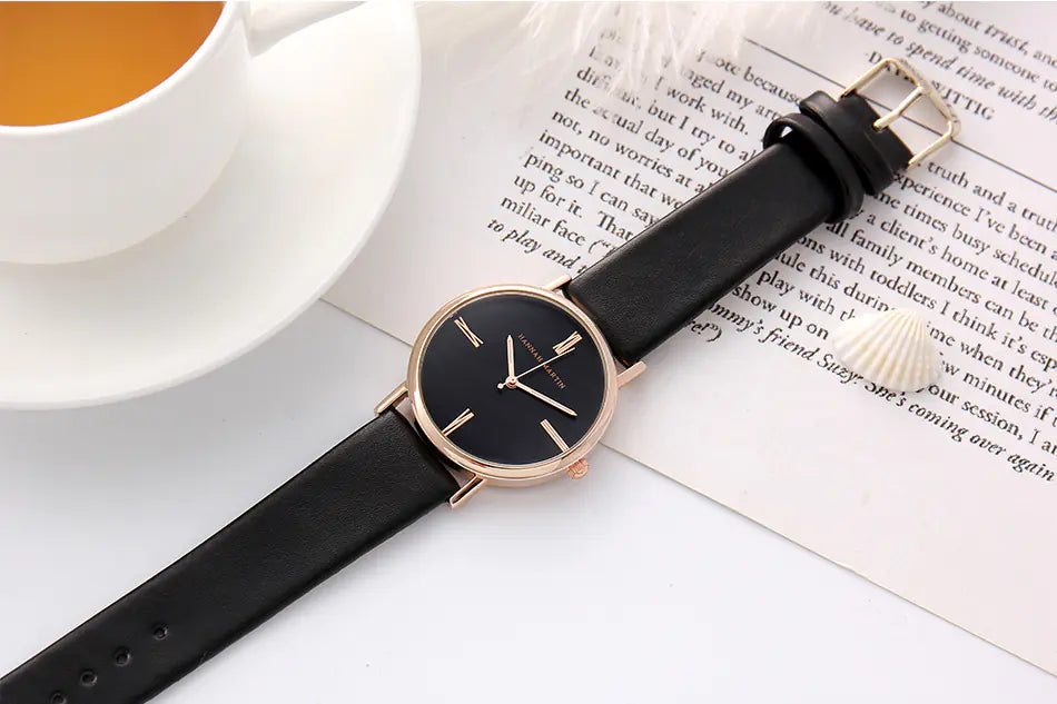Elsopia™ Sienna – dial and case close-up | Luxury Women's Watch