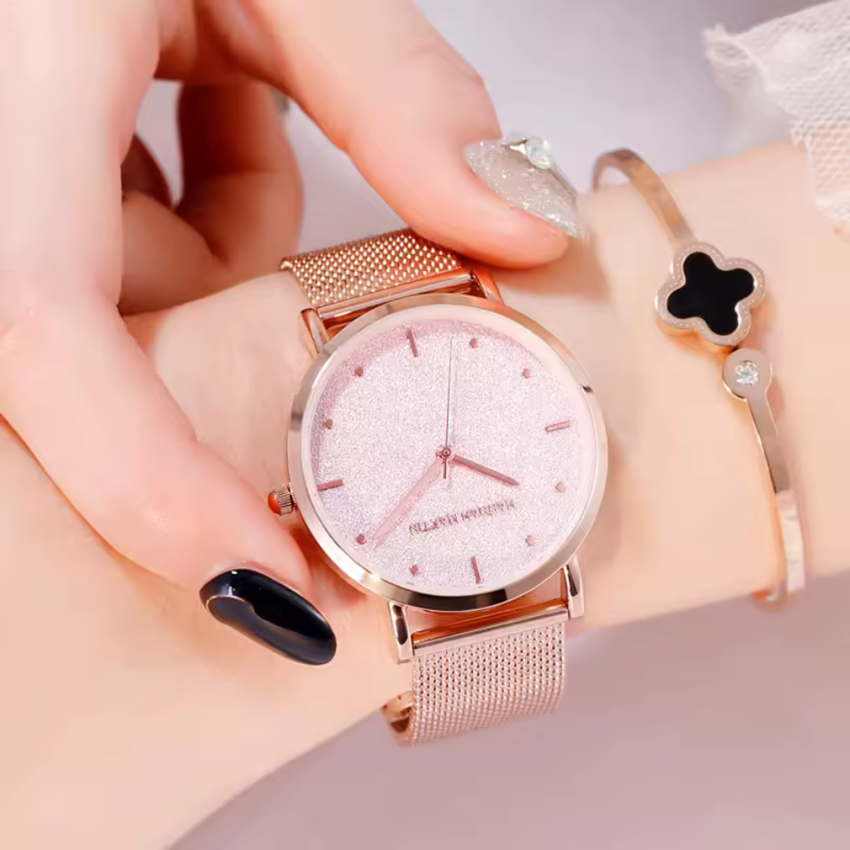 Elsopia™ Star – wrist lifestyle shot | Luxury Women's Watch