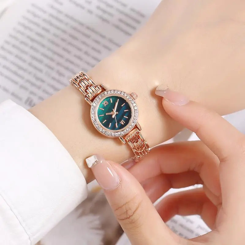 Stylish Women's Watch with Elegant Mother-of-Pearl Dial