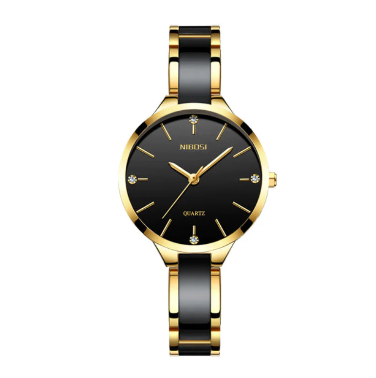 Elsopia™ Nibosi – side angle view | Luxury Women's Watch