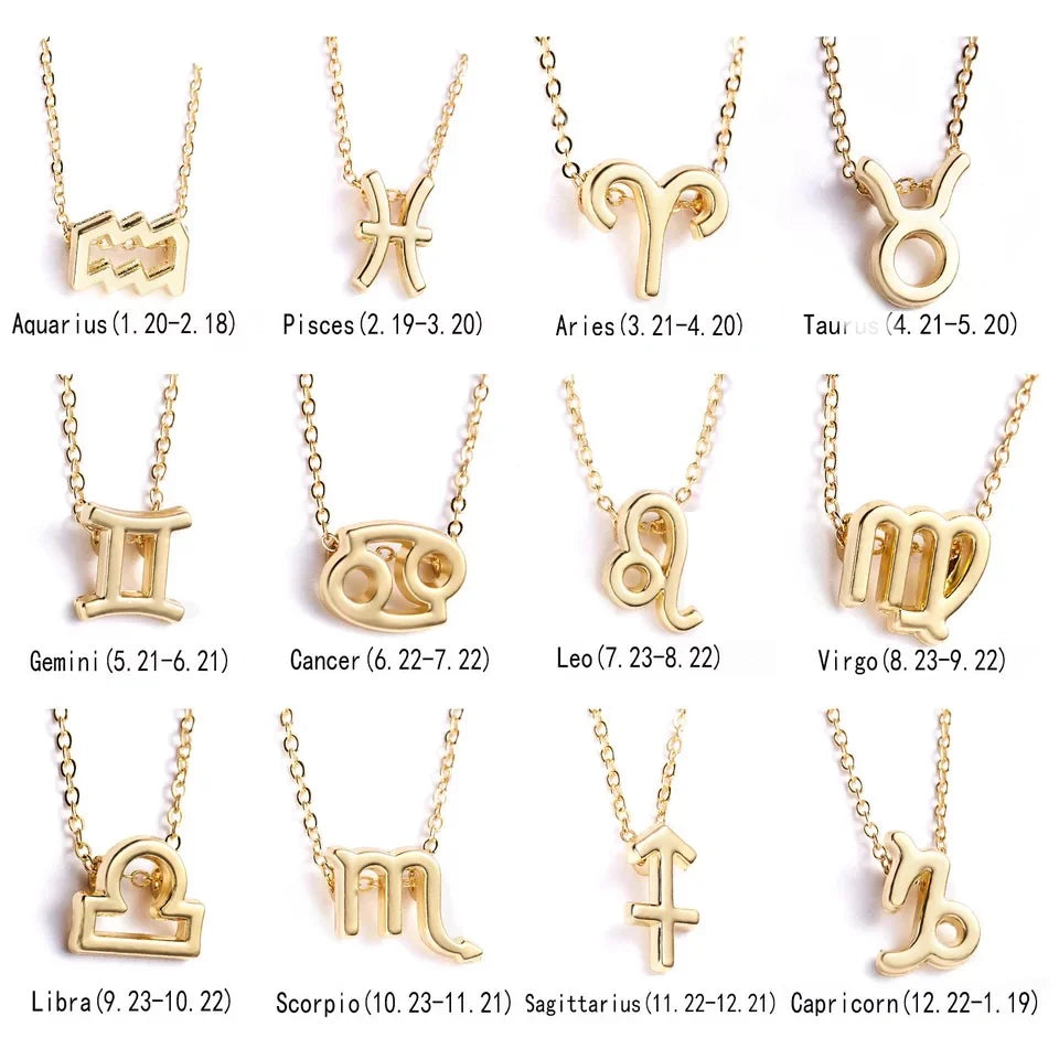Zodiac Constellation Necklace