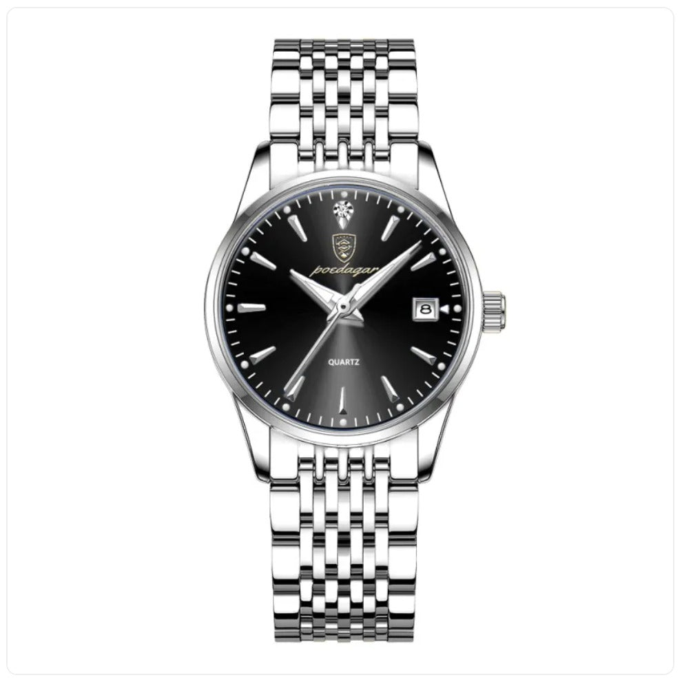 Elsopia™ Cléa – ultra-slim case side profile | Luxury Women's Watch