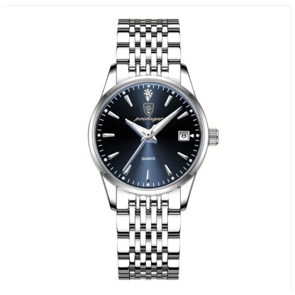 Elsopia™ Cléa – luminous hands close-up | Luxury Women's Watch
