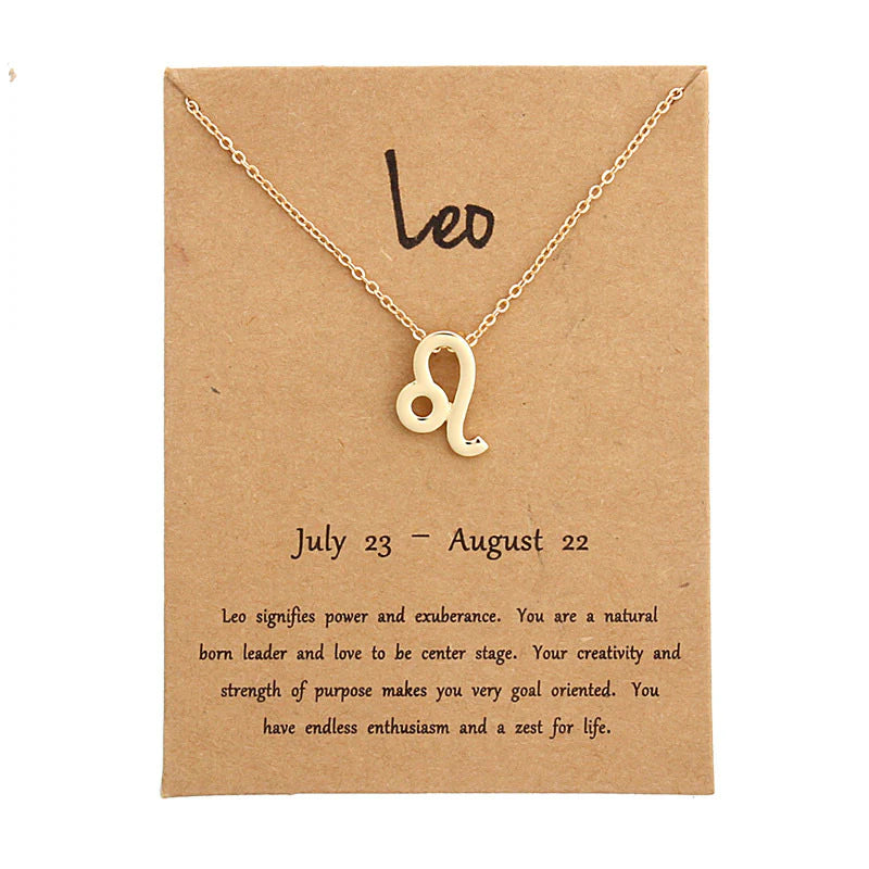 Zodiac Constellation Necklace