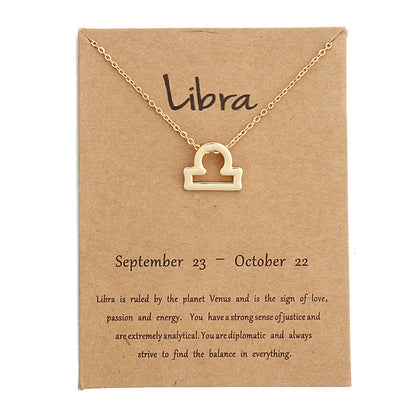 Zodiac Constellation Necklace