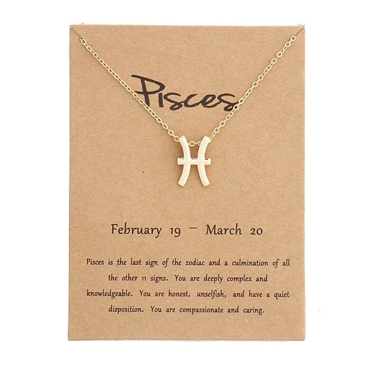 Zodiac Constellation Necklace
