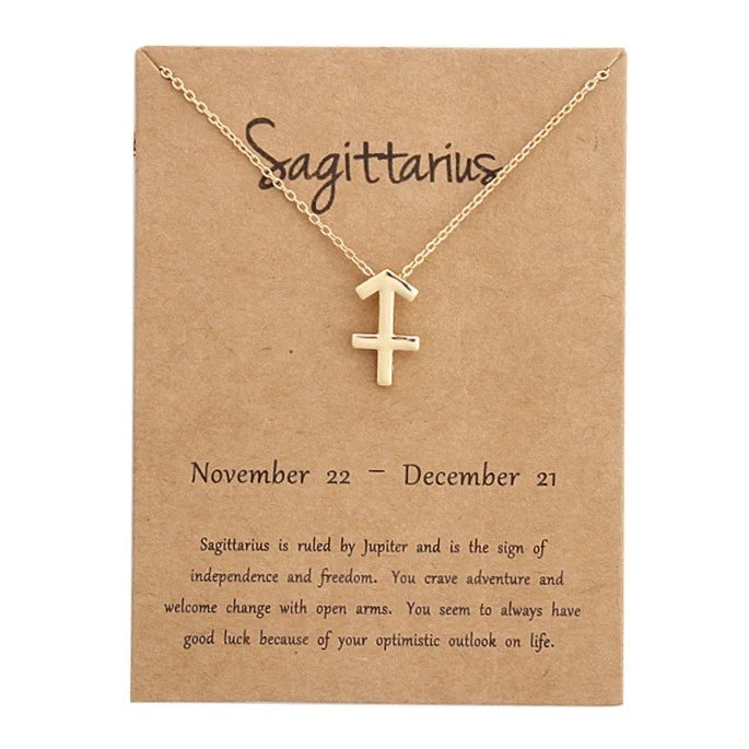 Zodiac Constellation Necklace