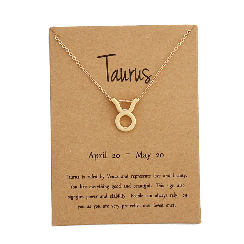 Zodiac Constellation Necklace