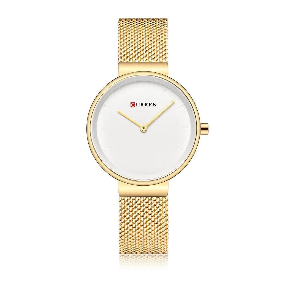 Elsopia™ Curren – bracelet and clasp detail | Luxury Women's Watch