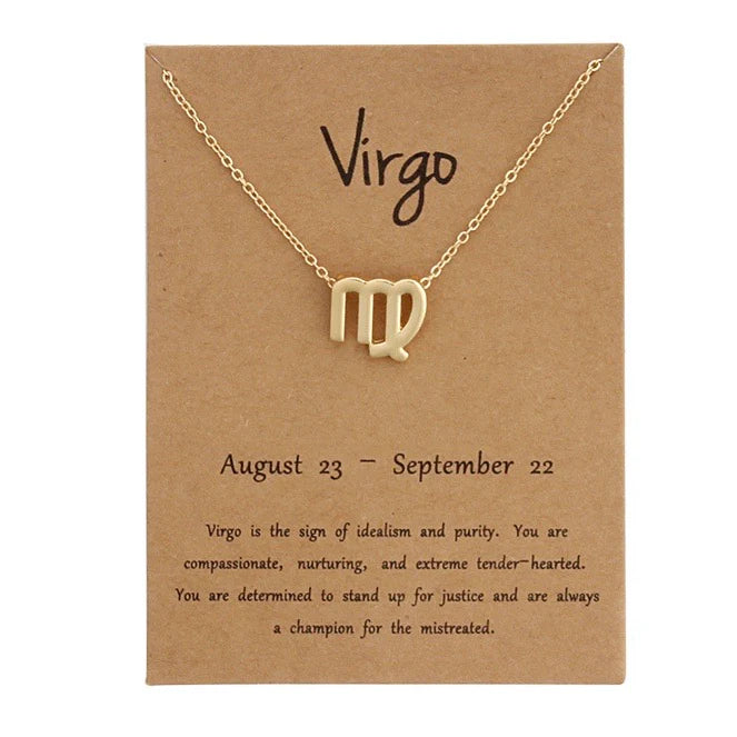 Zodiac Constellation Necklace