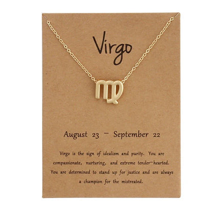 Zodiac Constellation Necklace